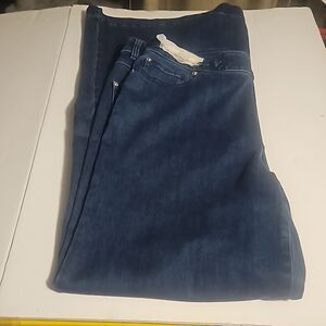 INC Denim wide leg High risen 14/34